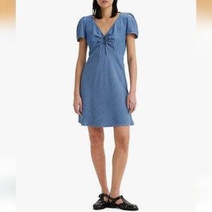 Levi's Womens Delray Short Sleeve Mini Dress